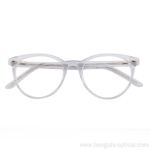 Luxury Brand Pink Sexy Top Light Yellow Acetate Glasses Frames